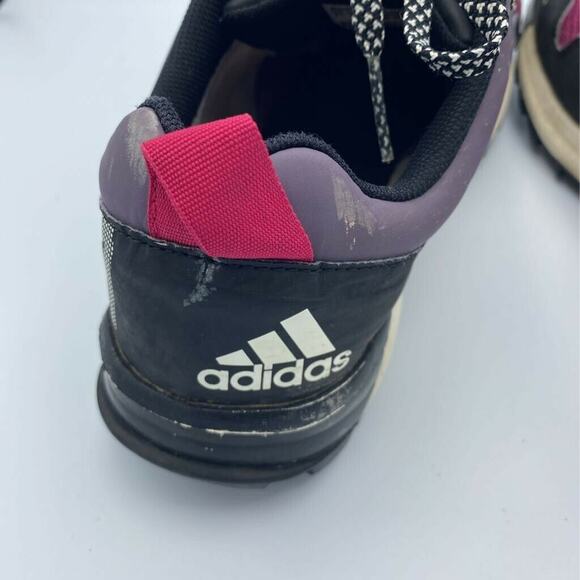 Adidas Womens Kanadia Tr7 Trail Running Shoes Pink AQ4813 Low Top Lace Up 8.5M - Picture 9 of 11